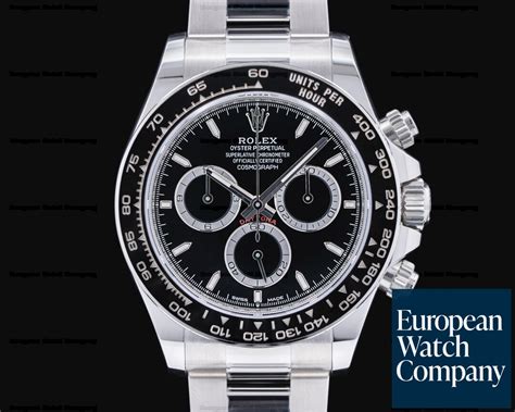 rolex daytona 126500 black dial|2023 Rolex daytona black dial.